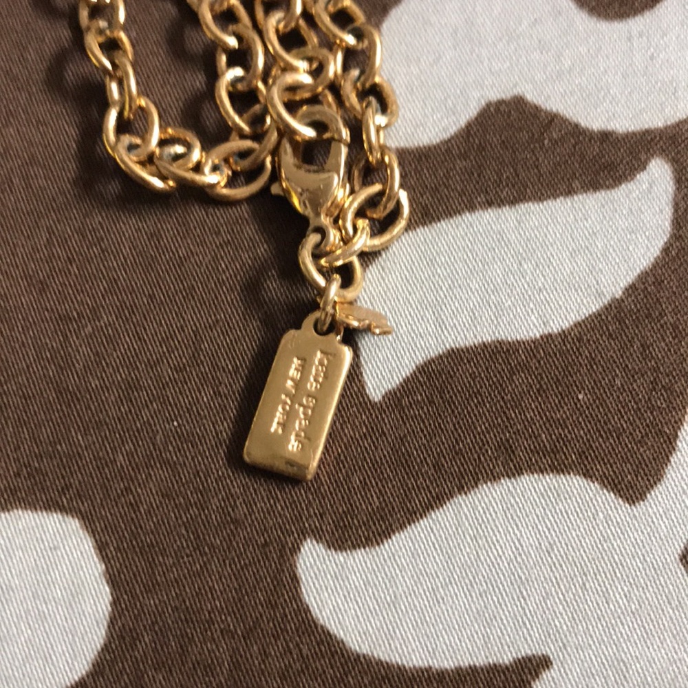 Designer Kate Spade Gold-Tone Lemon Slice Pendant Necklace - Picture 4 of 5